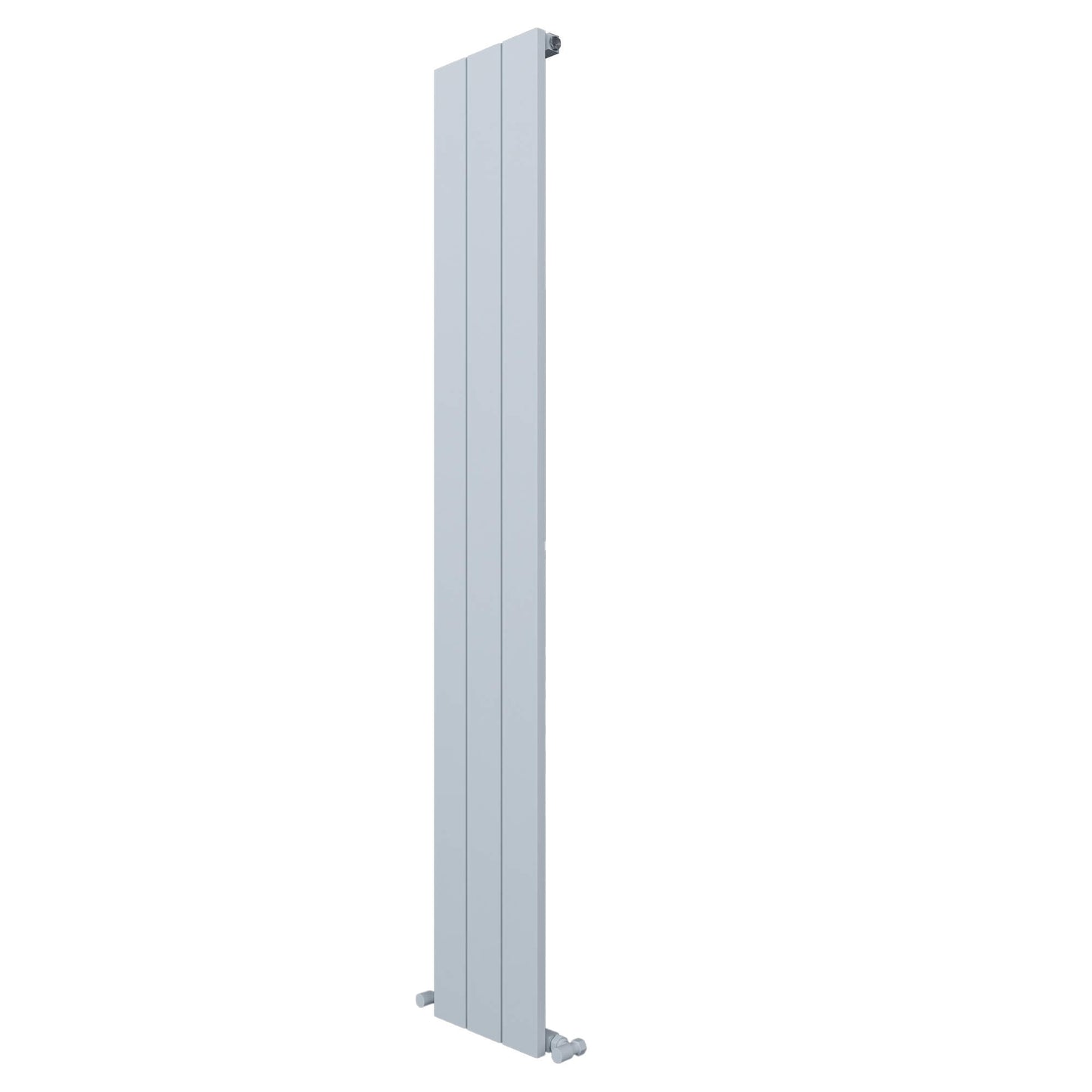 Carisa Nemo Radiateur en Aluminium Vertical Design Moderne Blanc