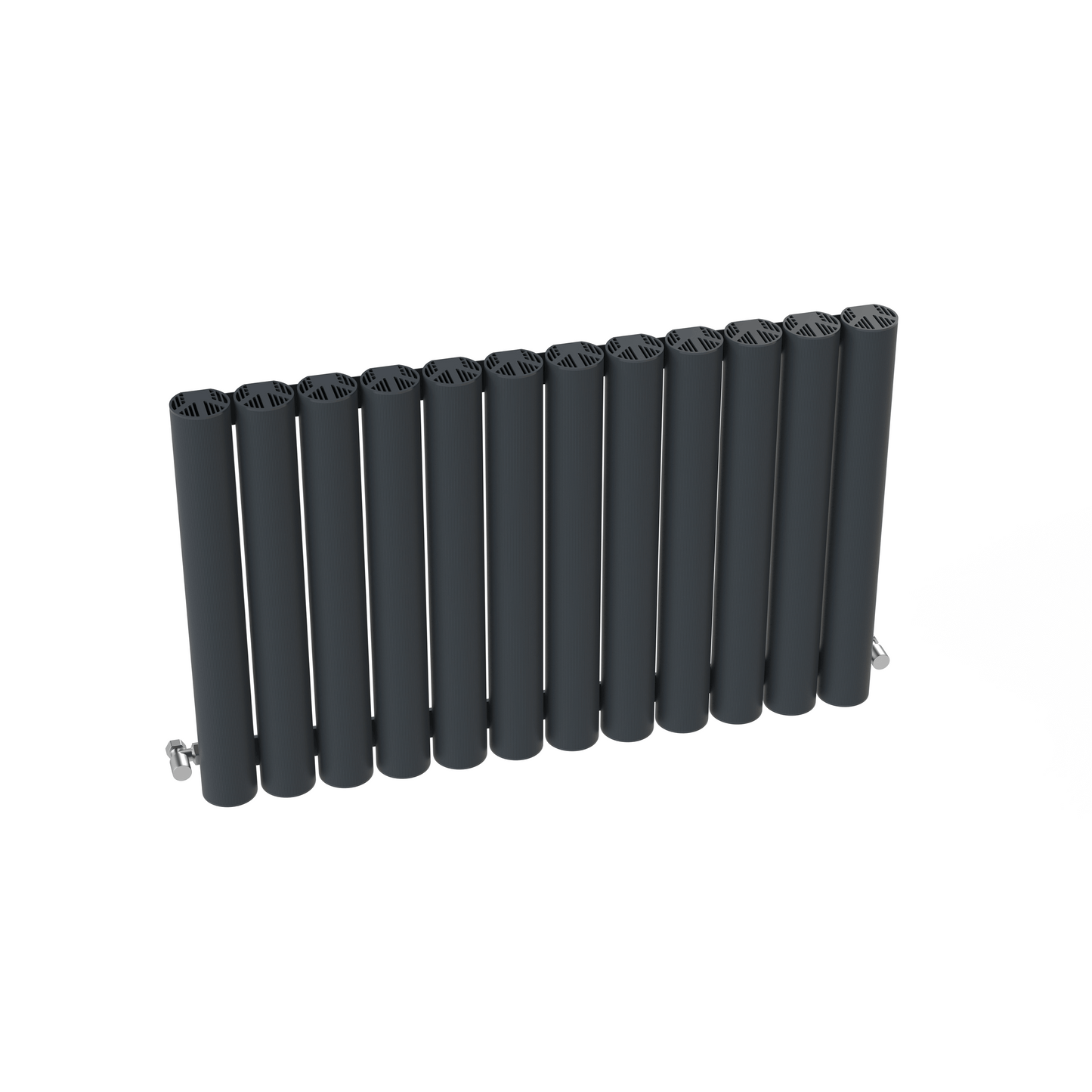 Carisa Otto Radiateur en Aluminium Horizontal Design Moderne Anthracite