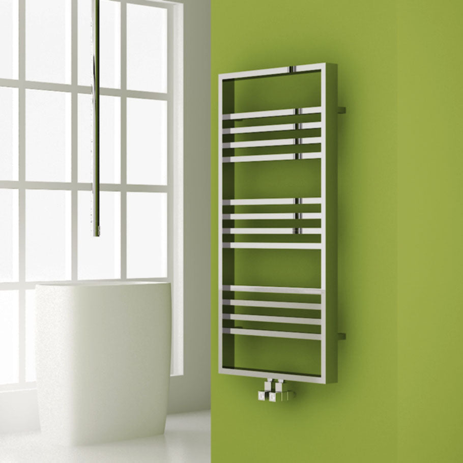 Carisa Frame Sèche-Serviettes en Acier Design Moderne Chromé