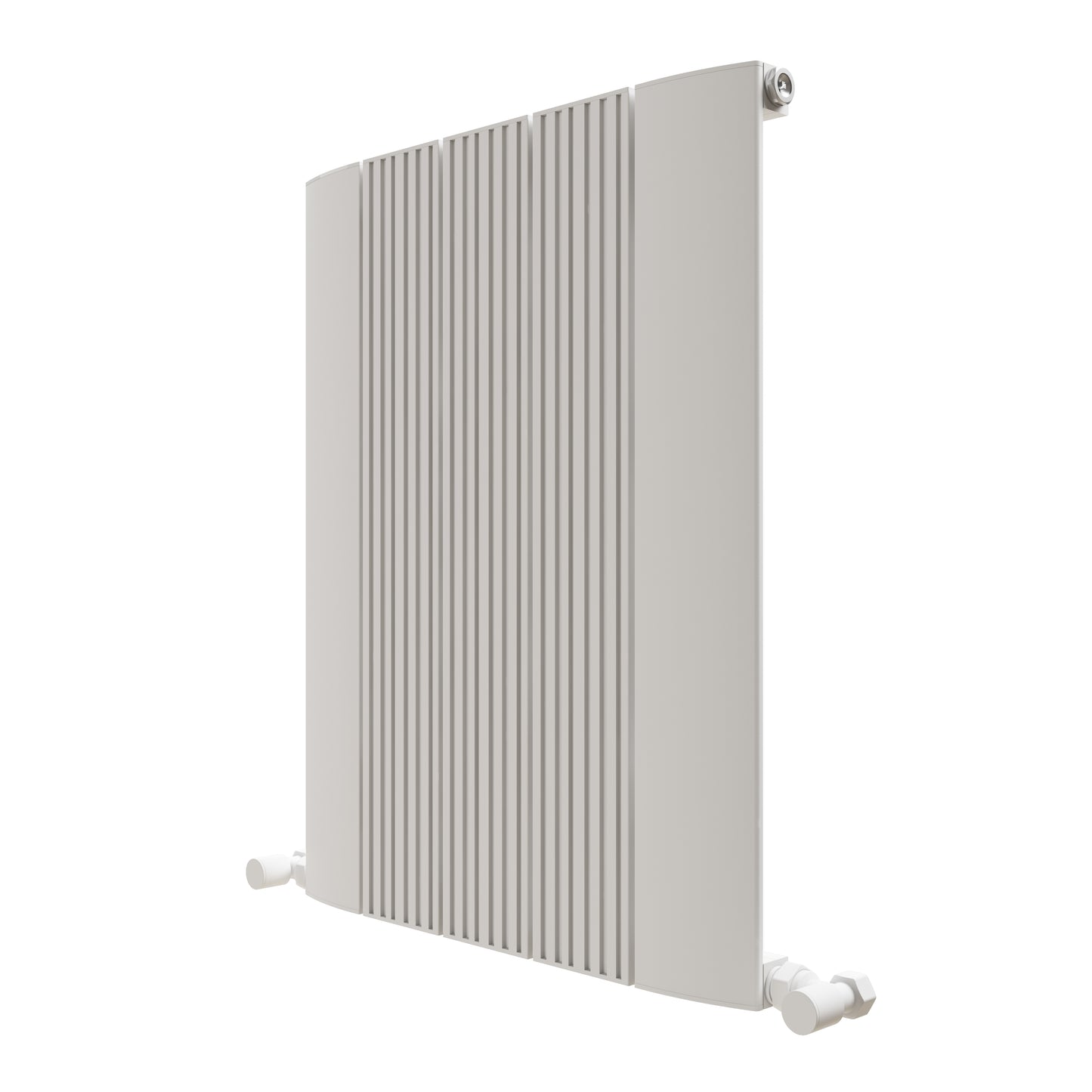 Carisa Dune Radiateur en Aluminium Horizontal Design Moderne Blanc