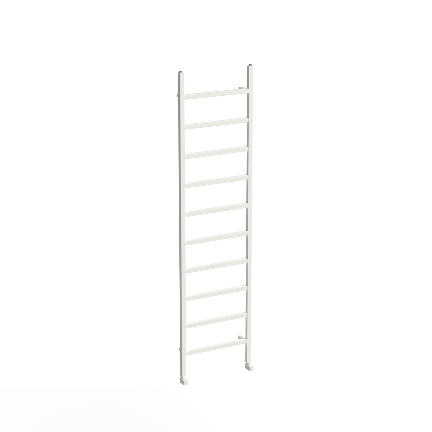 Carisa Maya Sèche-Serviettes en Aluminium Design Moderne Blanc