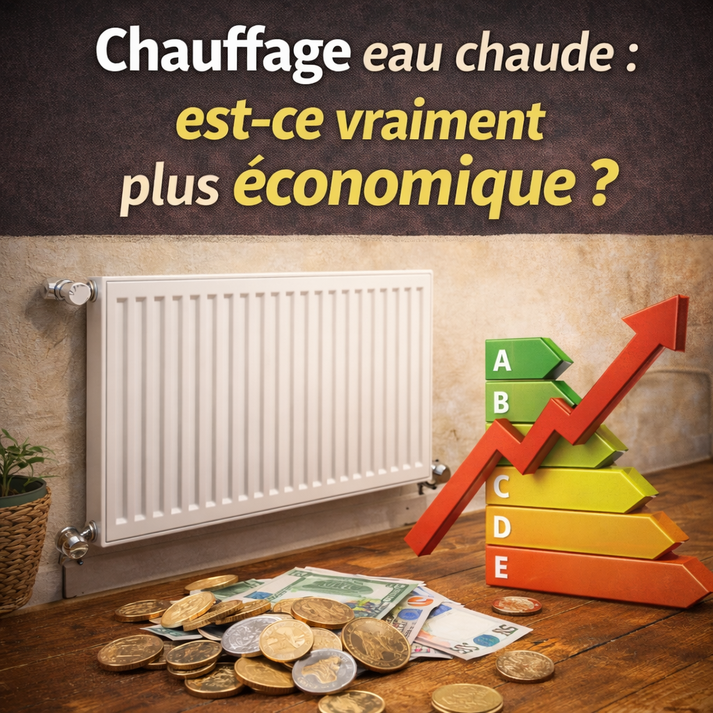 Chauffage eau chaude : est-ce vraiment plus économique ?