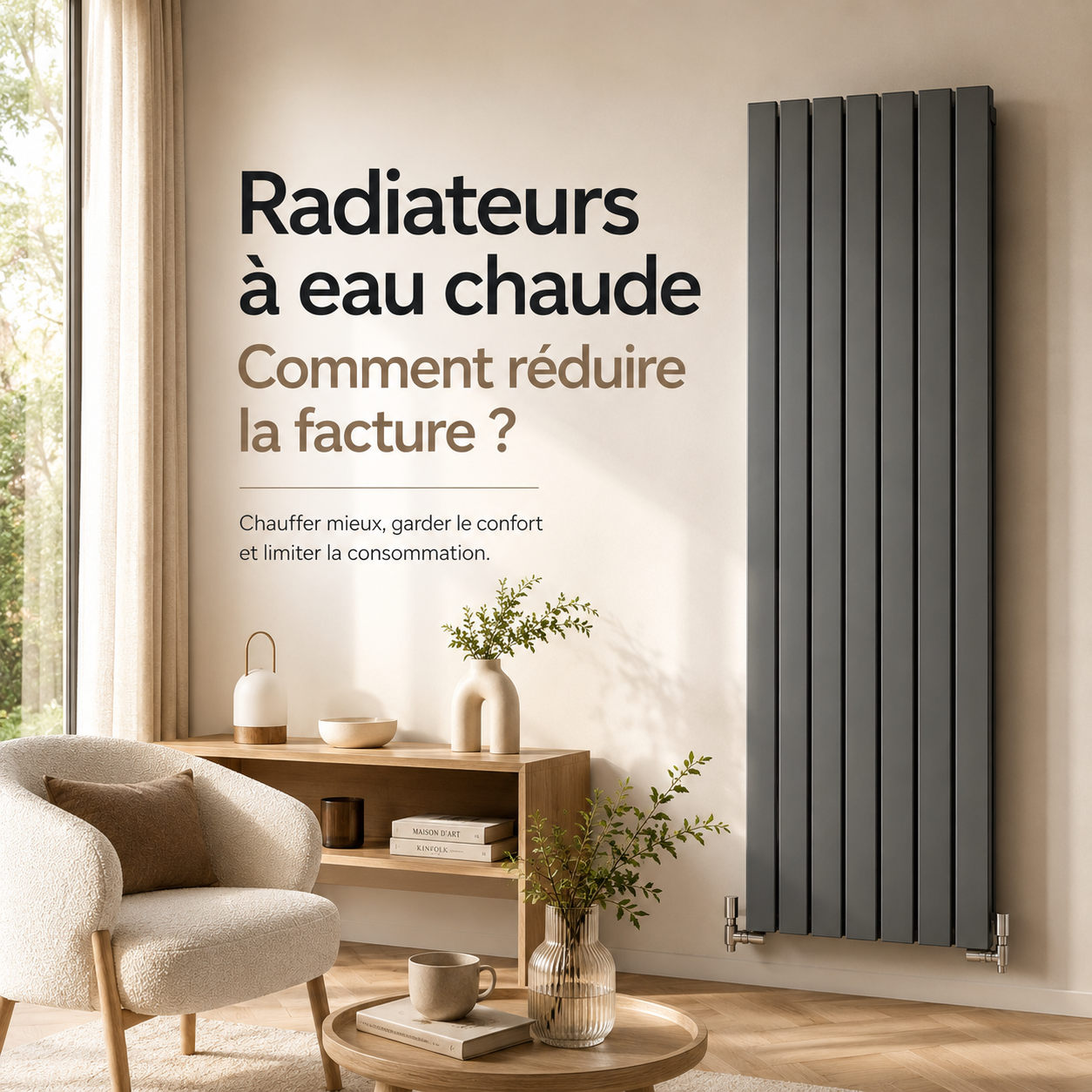 Comment réduire la facture avec des radiateurs à eau chaude ?