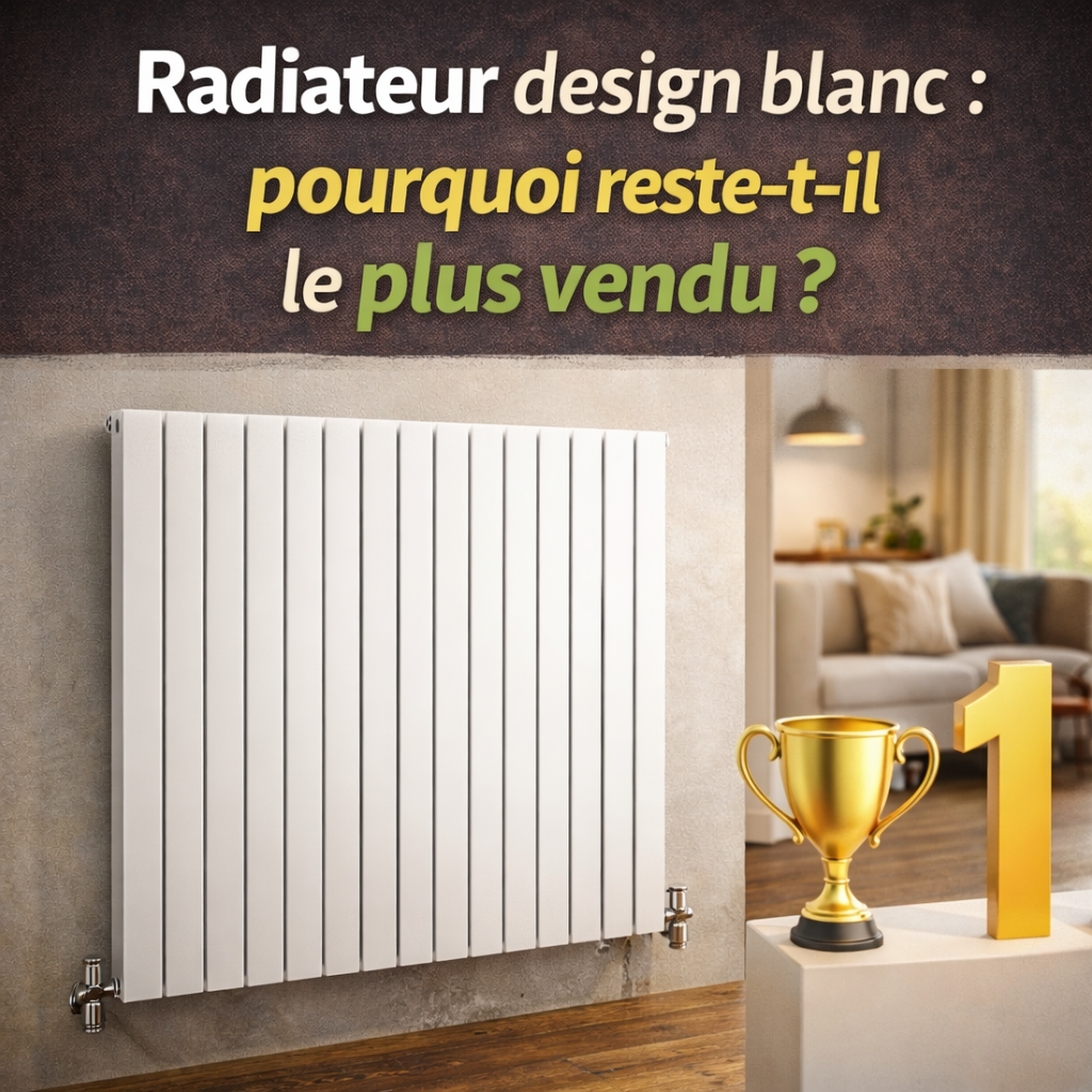 Radiateur design blanc : pourquoi reste-t-il le plus vendu ?