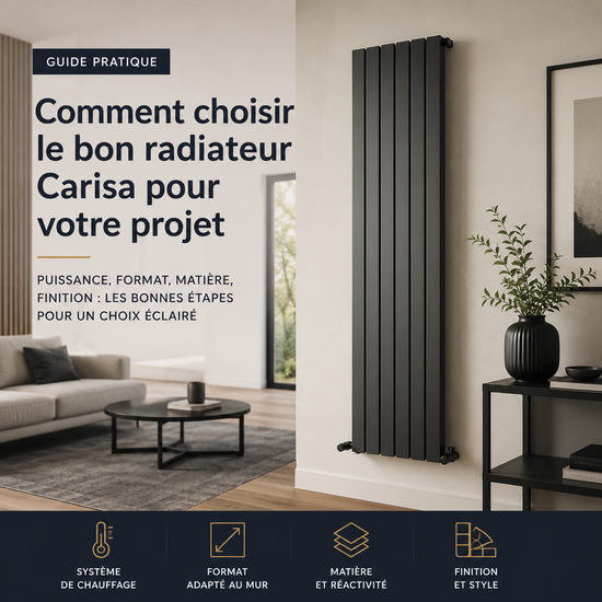 Carisa radiateur : comment choisir la bonne collection pour chaque projet ?