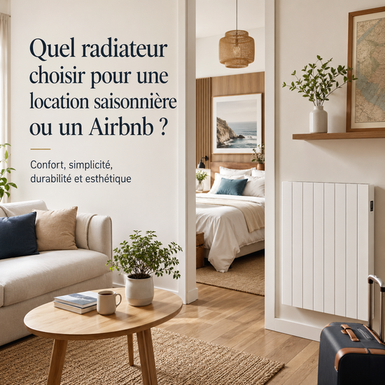 Quel radiateur choisir pour une location saisonnière ou un Airbnb ?