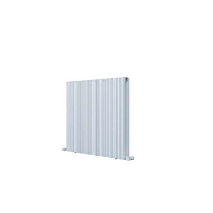 Carisa Monza Radiateur en Aluminium Horizontal Design Moderne Blanc