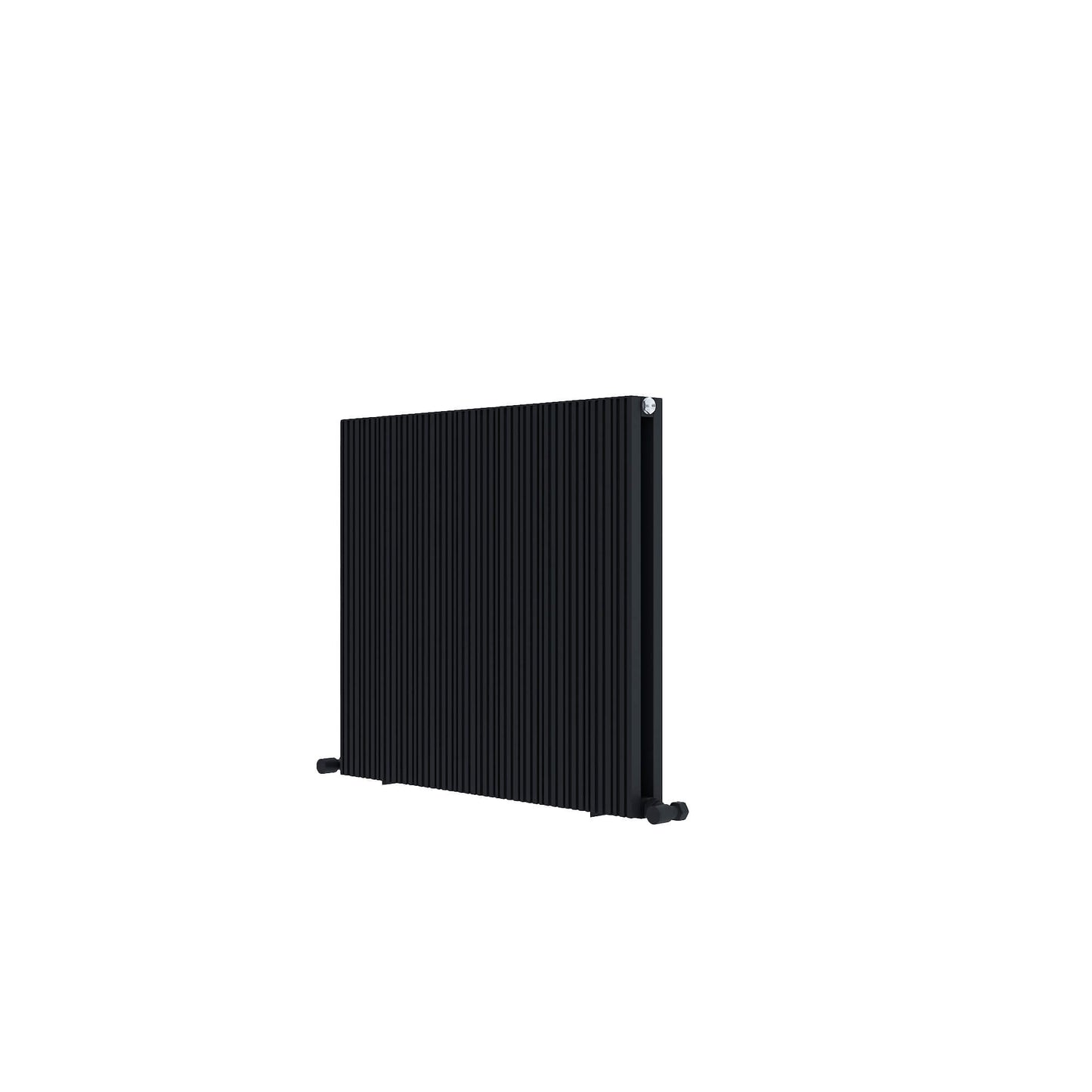 Carisa Monza Radiateur en Aluminium Horizontal Design Moderne Noir