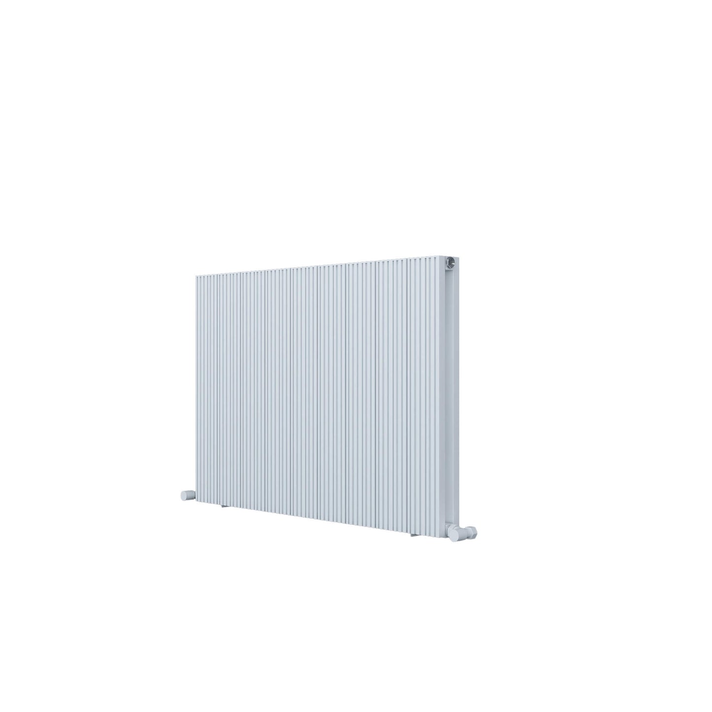 Carisa Monza Radiateur en Aluminium Horizontal Design Moderne Blanc