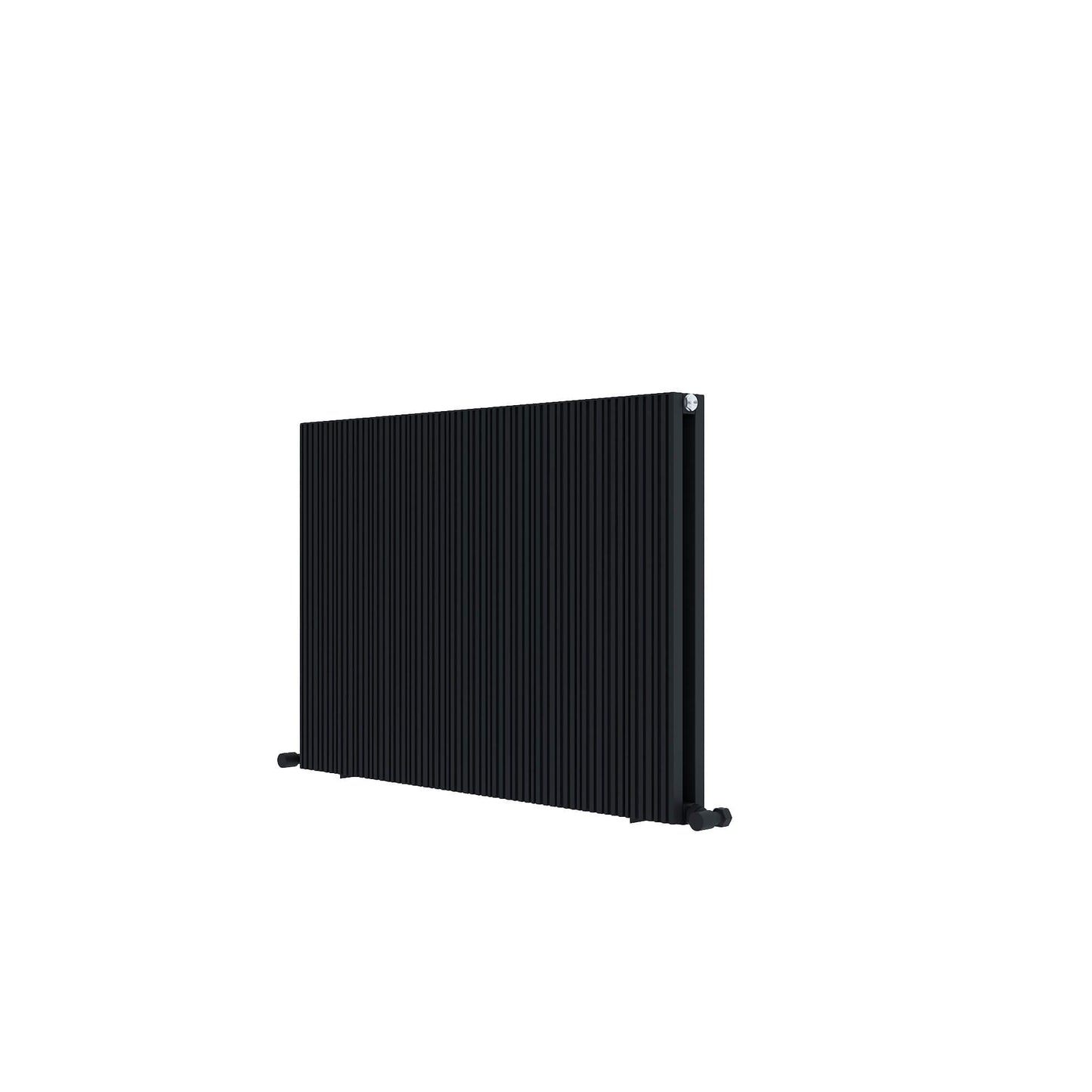 Carisa Monza Radiateur en Aluminium Horizontal Design Moderne Noir