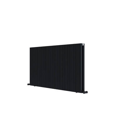 Carisa Monza Radiateur en Aluminium Horizontal Design Moderne Noir