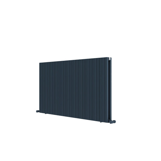 Carisa Monza Radiateur en Aluminium Horizontal Design Moderne Anthracite