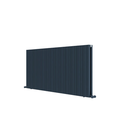 Carisa Monza Radiateur en Aluminium Horizontal Design Moderne Anthracite