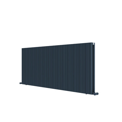 Carisa Monza Radiateur en Aluminium Horizontal Design Moderne Anthracite