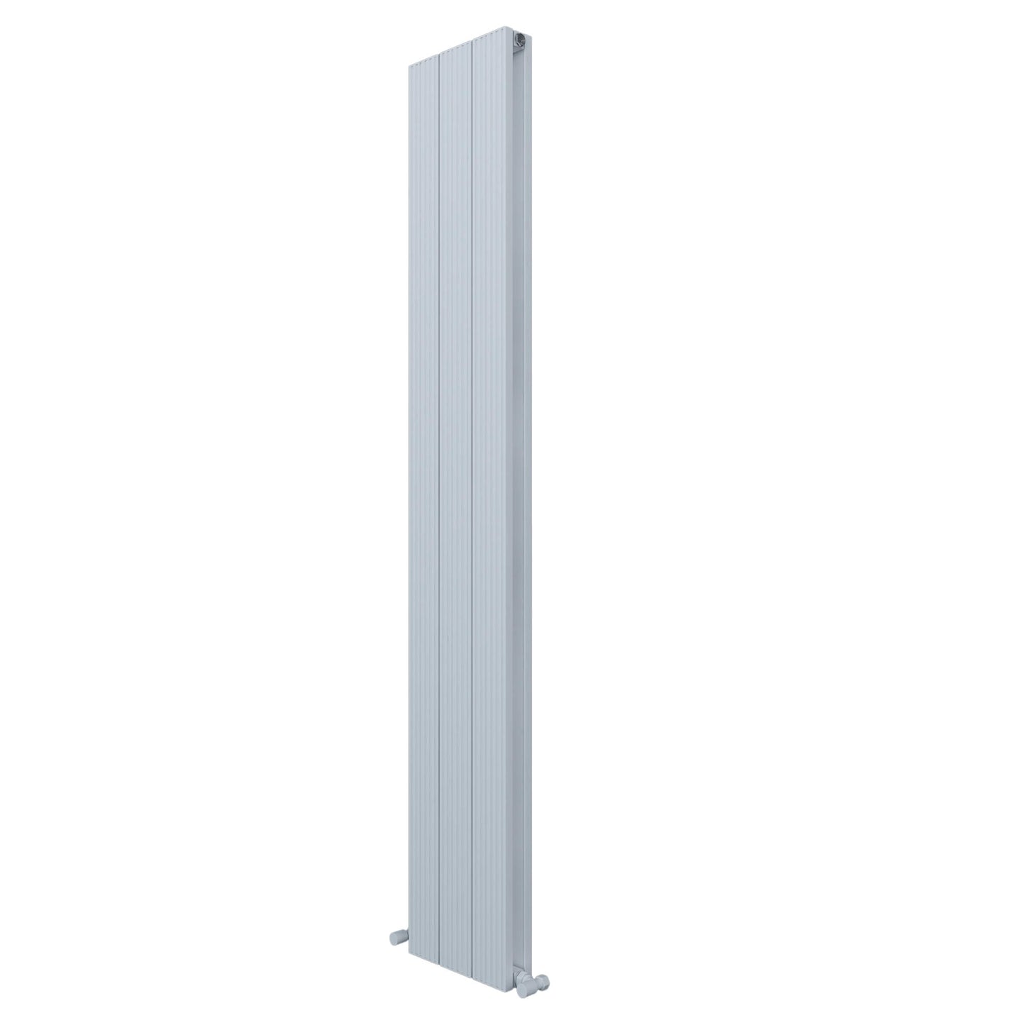 Carisa Monza Radiateur en Aluminium Vertical Design Moderne Blanc