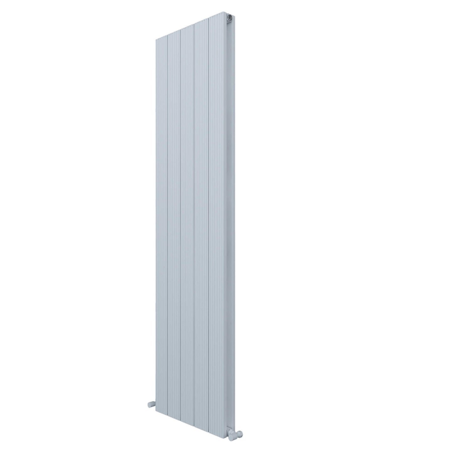 Carisa Monza Radiateur en Aluminium Vertical Design Moderne Blanc