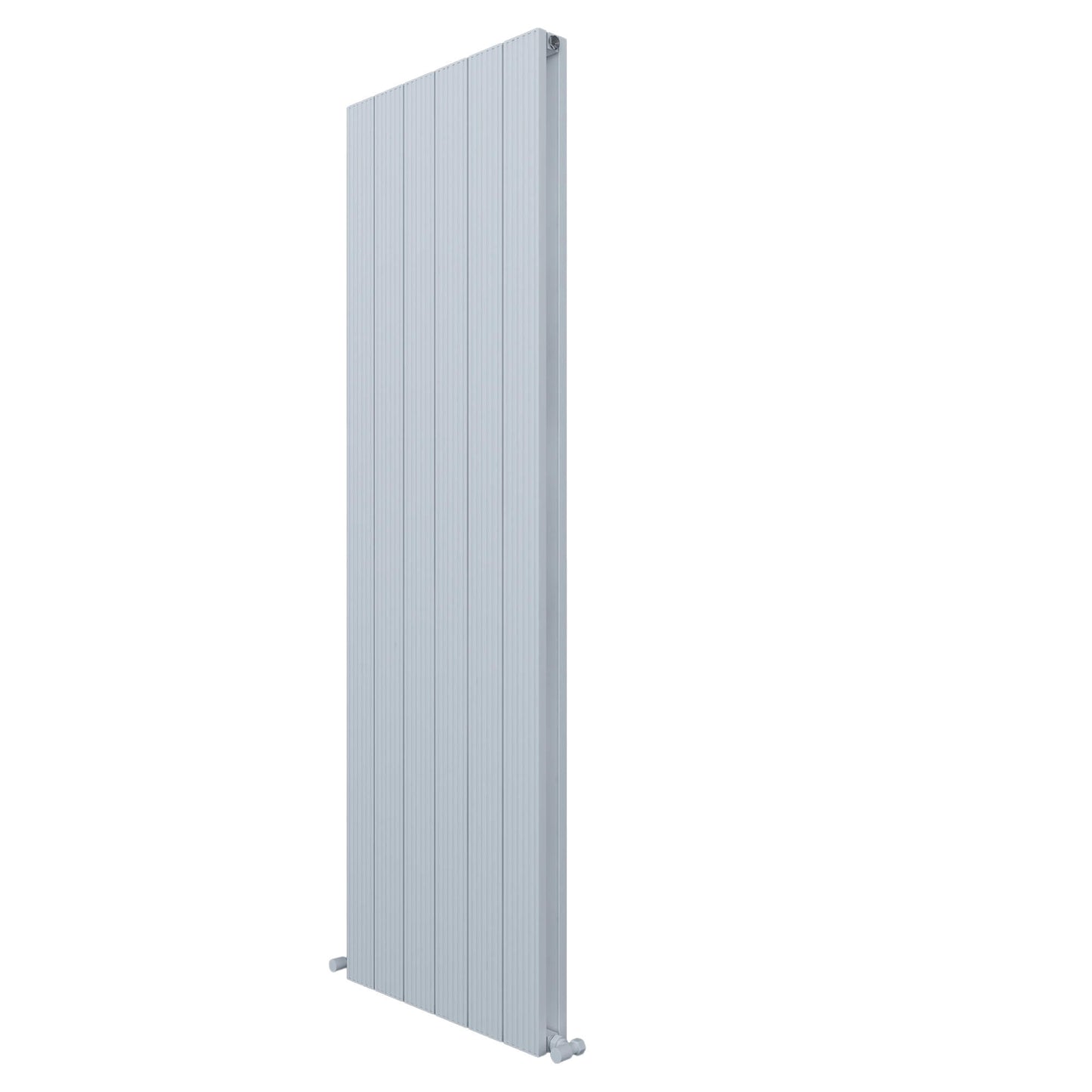 Carisa Monza Radiateur en Aluminium Vertical Design Moderne Blanc