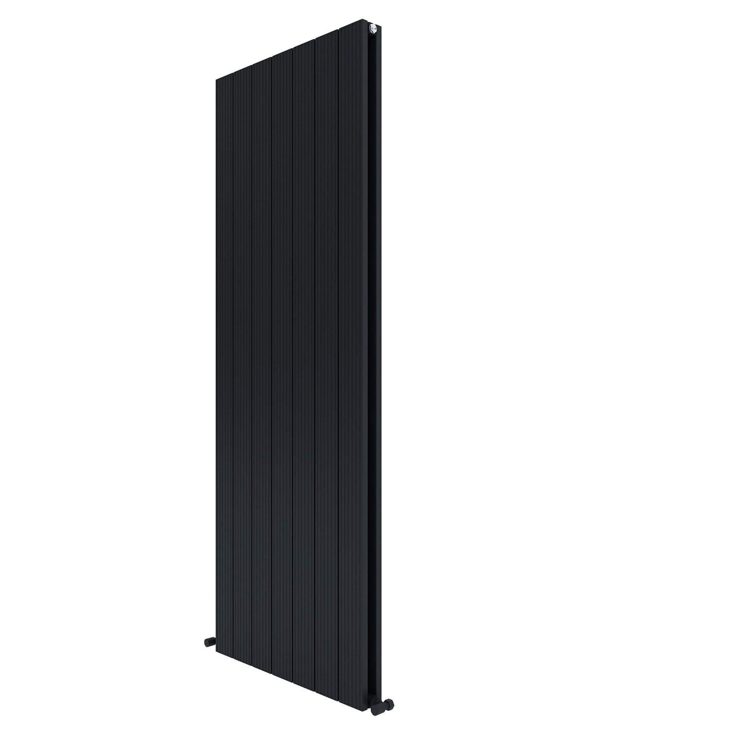 Carisa Monza Radiateur en Aluminium Vertical Design Moderne Noir