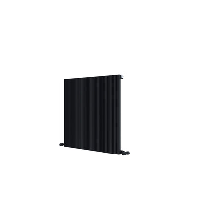 Carisa Monza Radiateur en Aluminium Horizontal Design Moderne Noir