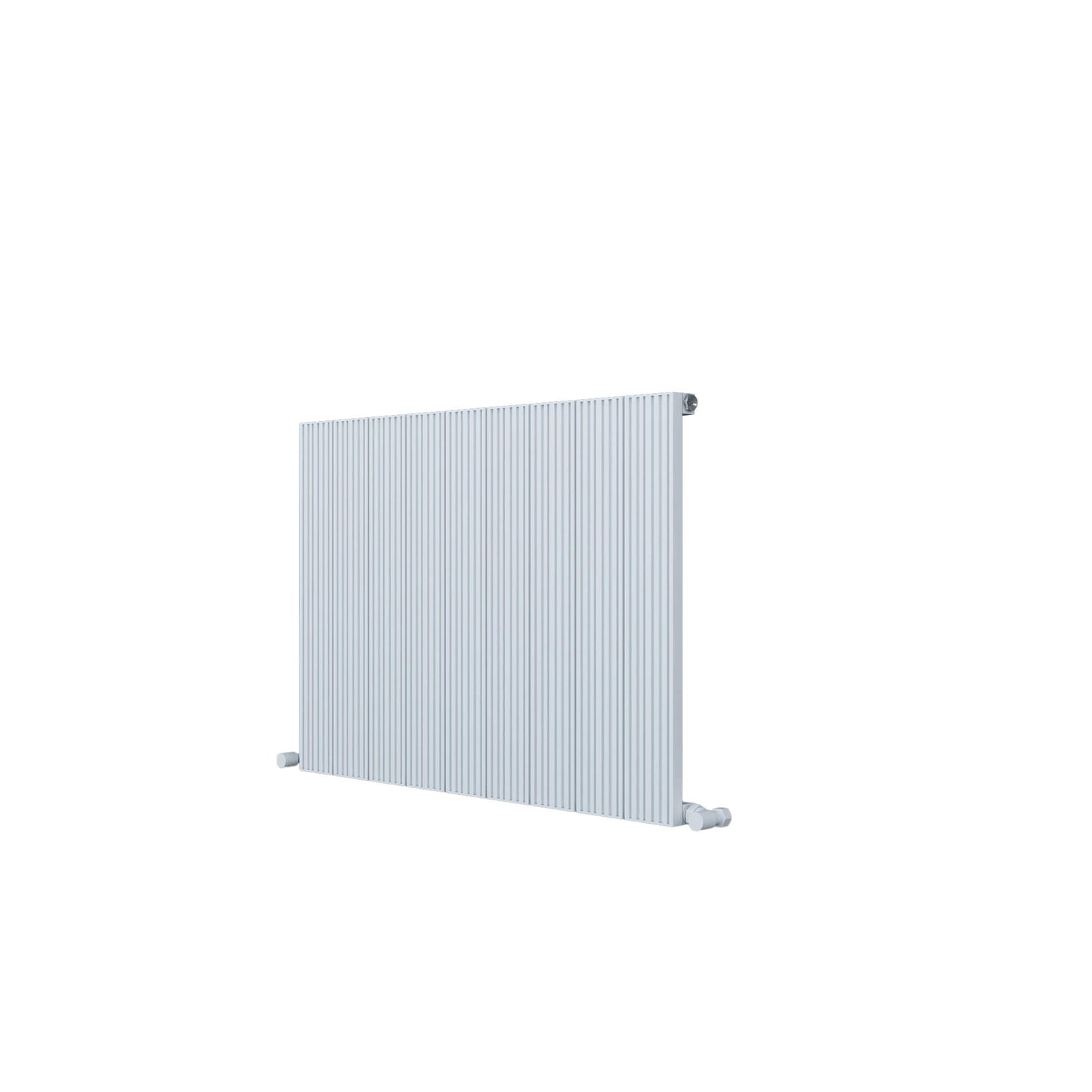 Carisa Monza Radiateur en Aluminium Horizontal Design Moderne Blanc