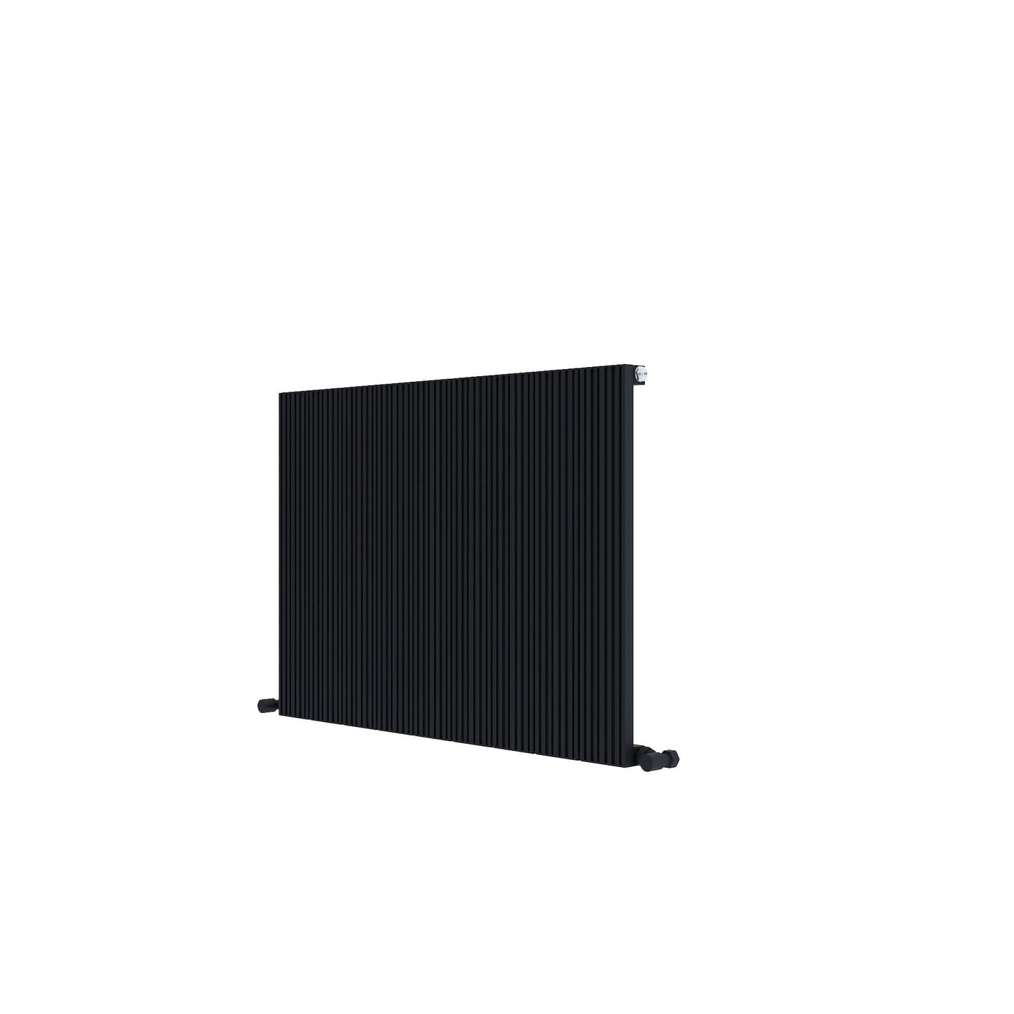 Carisa Monza Radiateur en Aluminium Horizontal Design Moderne Noir