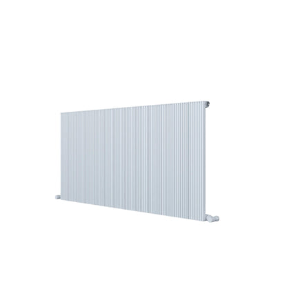 Carisa Monza Radiateur en Aluminium Horizontal Design Moderne Blanc