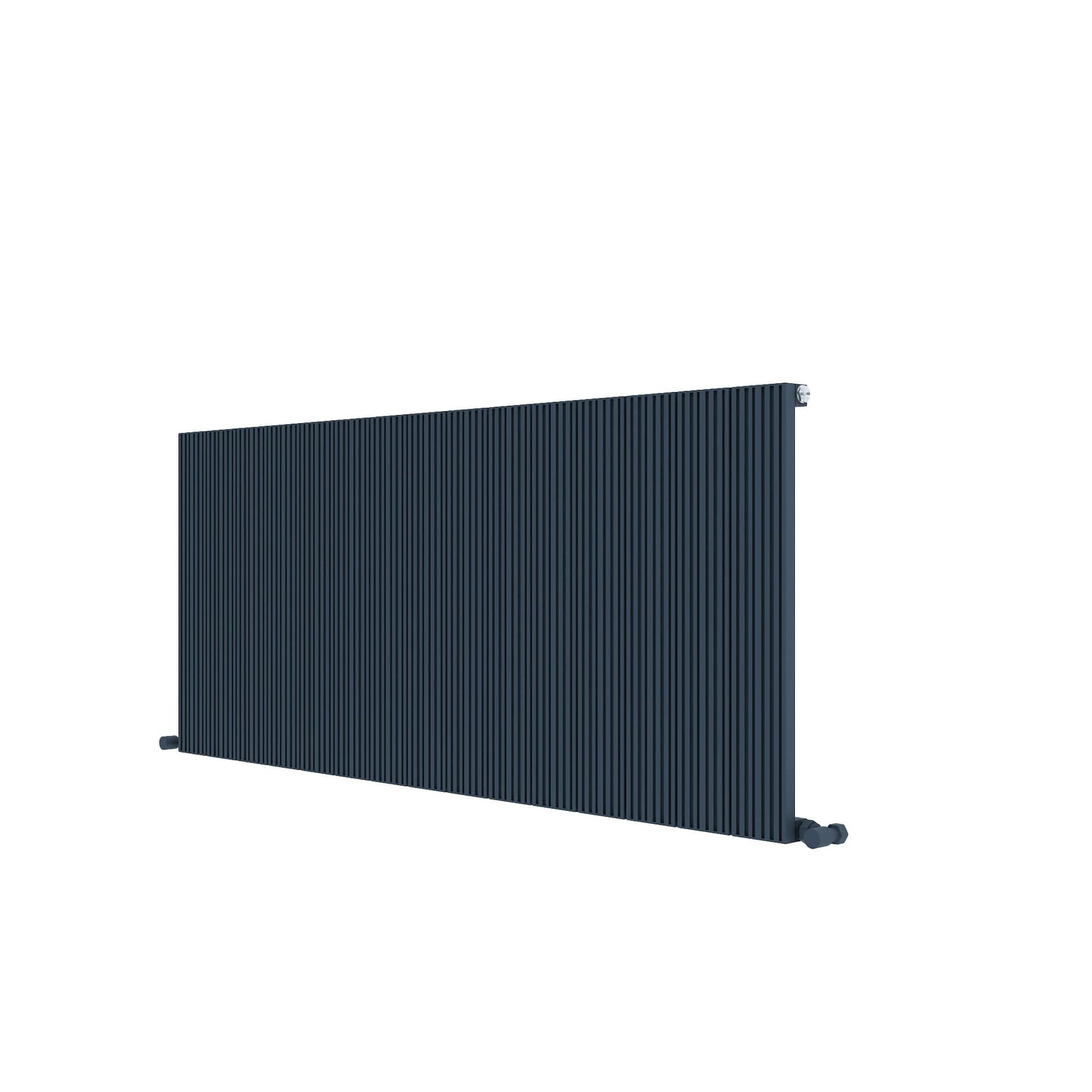 Carisa Monza Radiateur en Aluminium Horizontal Design Moderne Anthracite