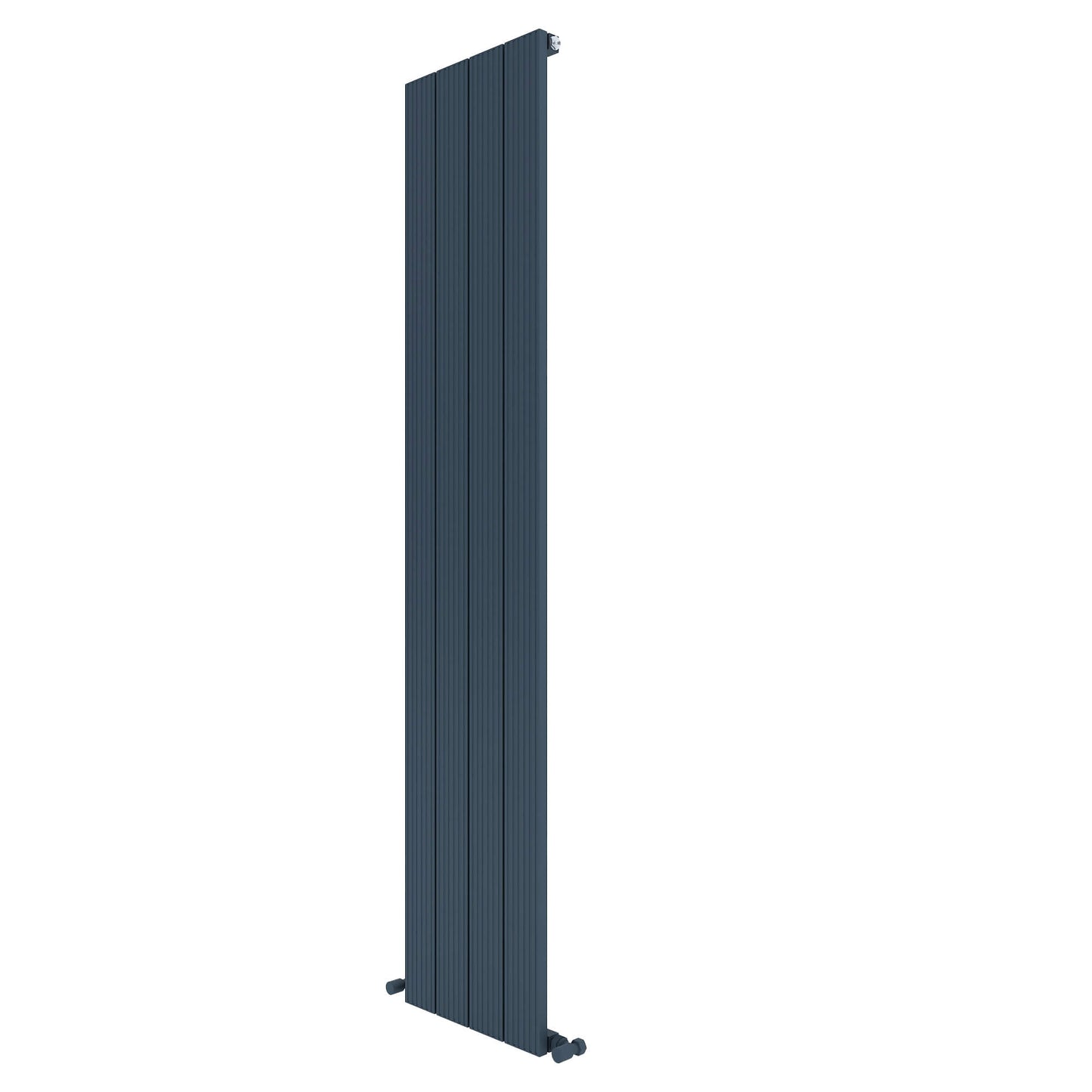 Carisa Monza Radiateur en Aluminium Vertical Design Moderne Anthracite