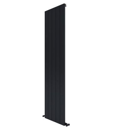 Carisa Monza Radiateur en Aluminium Vertical Design Moderne Noir