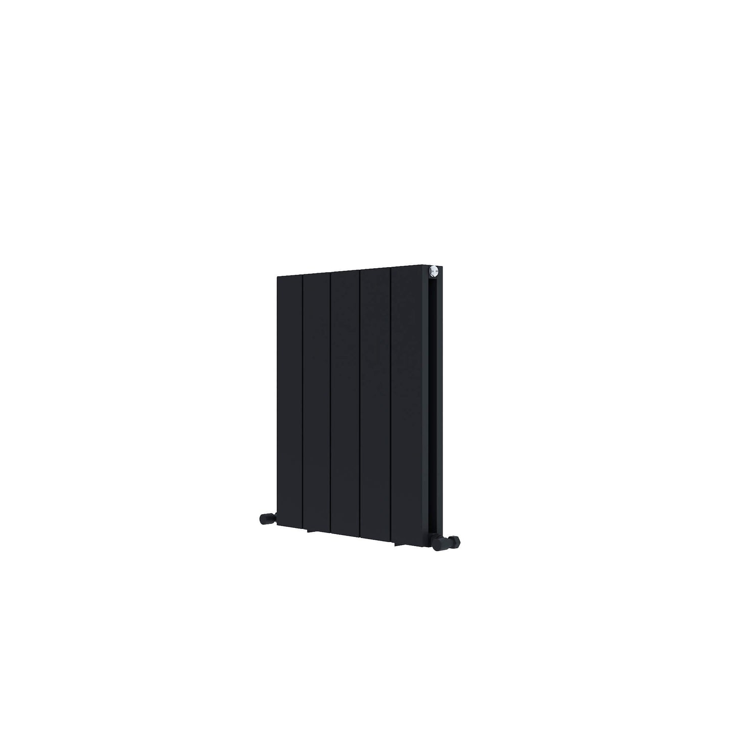 Carisa Nemo Radiateur en Aluminium Horizontal Design Moderne Noir