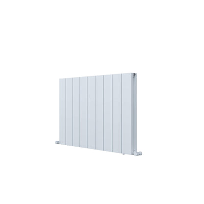 Carisa Nemo Radiateur en Aluminium Horizontal Design Moderne Blanc