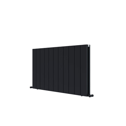 Carisa Nemo Radiateur en Aluminium Horizontal Design Moderne Noir