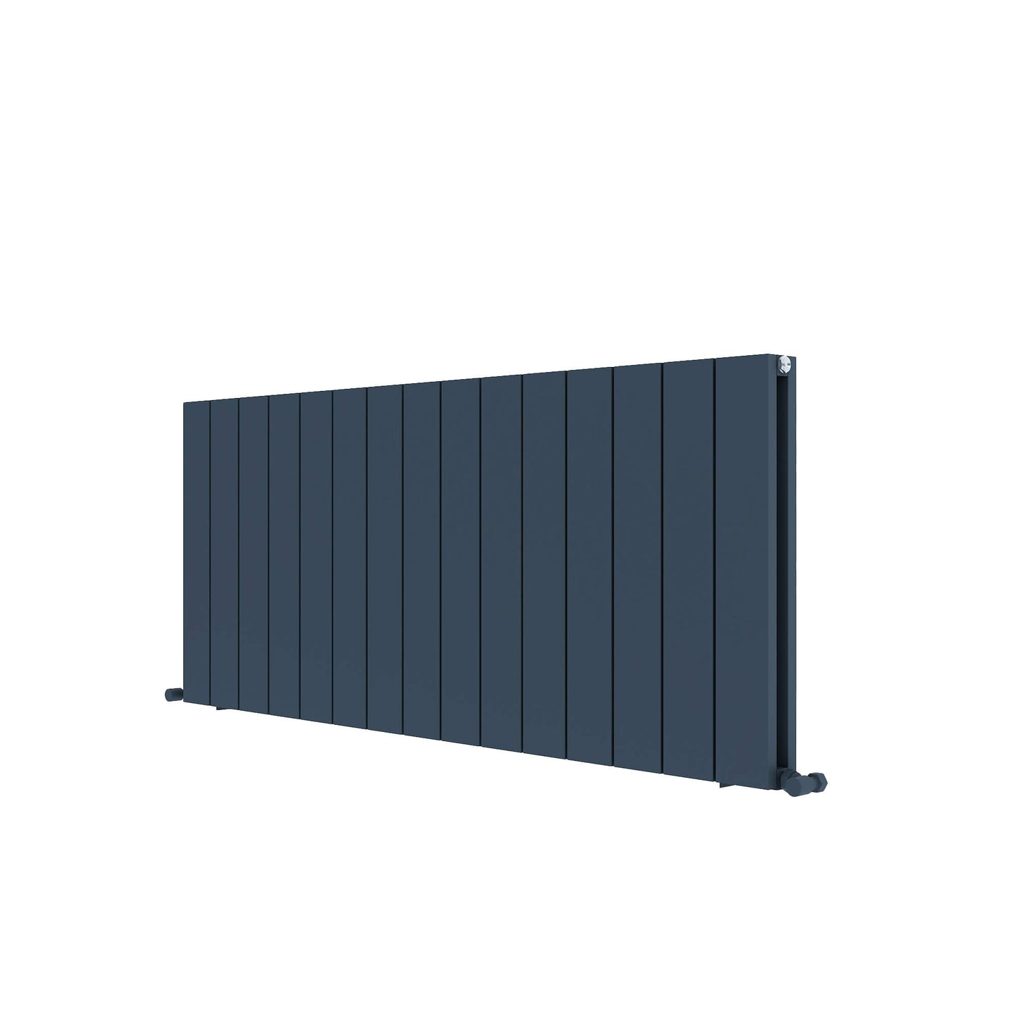 Carisa Nemo Radiateur en Aluminium Horizontal Design Moderne Anthracite