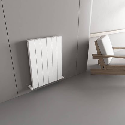 Carisa Nemo Radiateur en Aluminium Horizontal Design Moderne Blanc