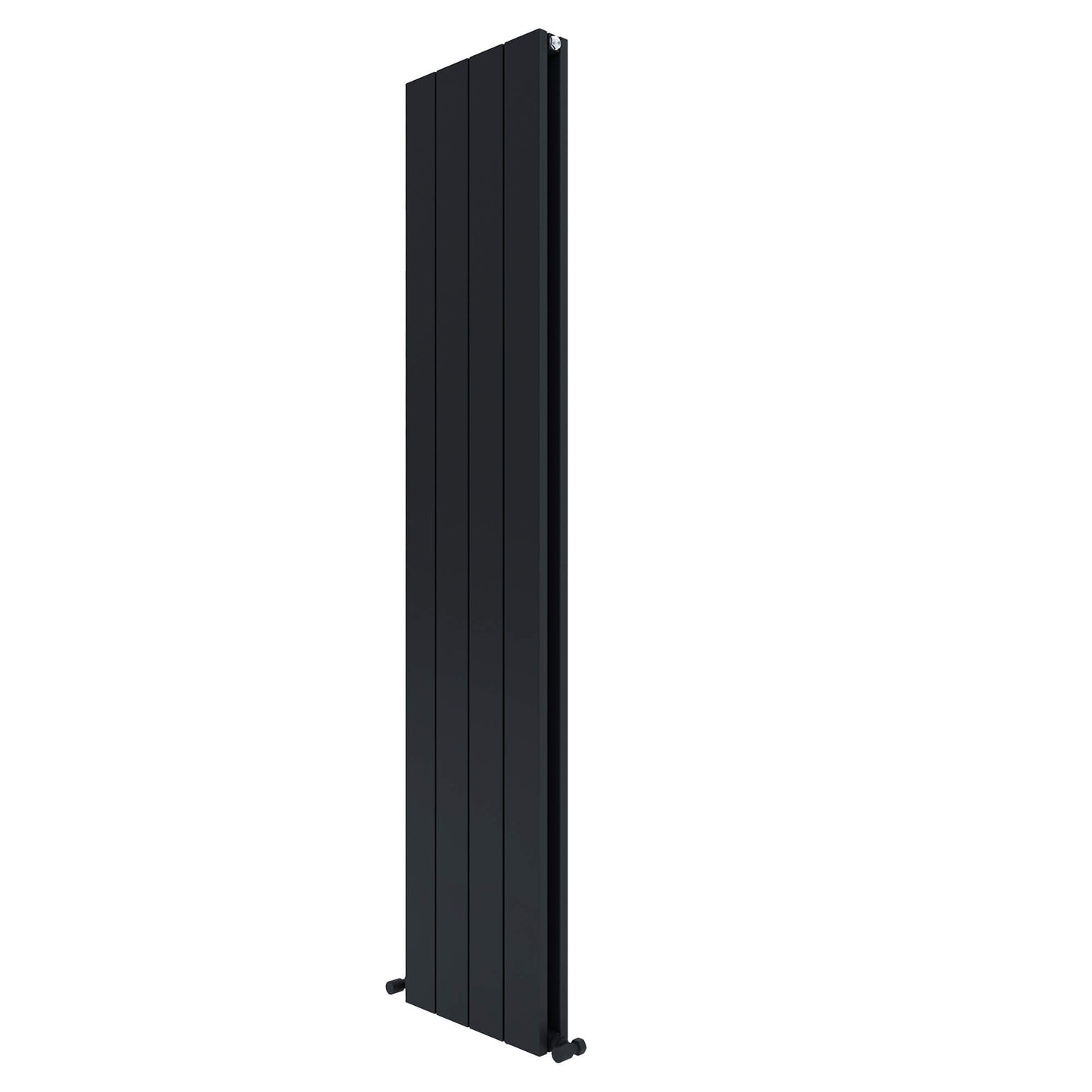 Carisa Nemo Radiateur en Aluminium Vertical Design Moderne Noir