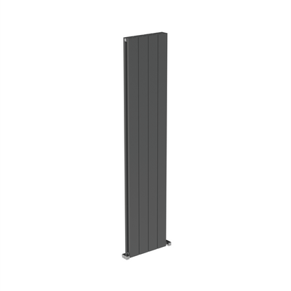 Carisa Nemo Radiateur en Aluminium Vertical Design Moderne Gris foncé