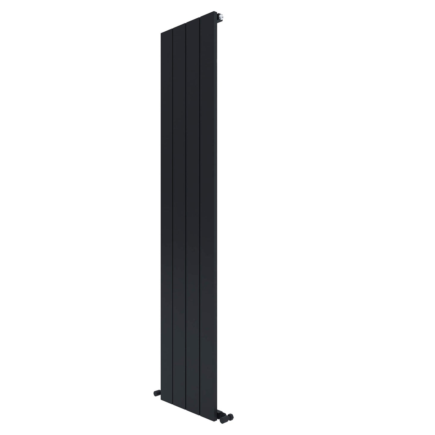 Carisa Nemo Radiateur en Aluminium Vertical Design Moderne Noir