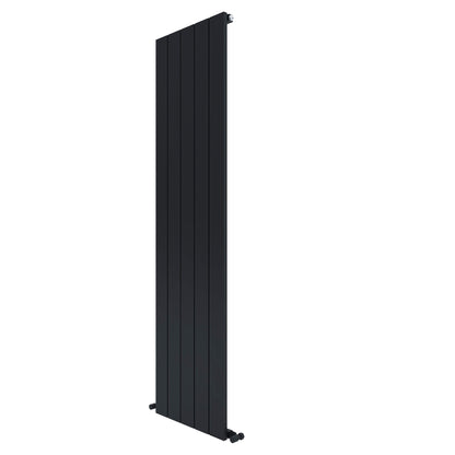 Carisa Nemo Radiateur en Aluminium Vertical Design Moderne Noir