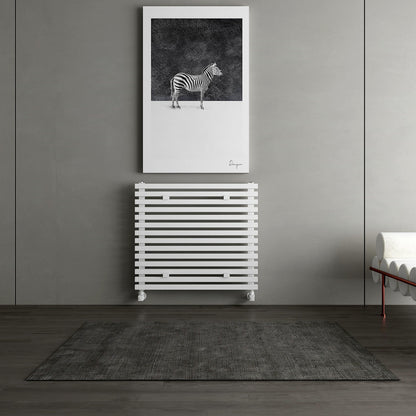 Carisa Sophia Xl Radiateur en Aluminium Horizontal Design Moderne Blanc