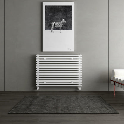 Carisa Sophia Xl Radiateur en Aluminium Horizontal Design Moderne Blanc