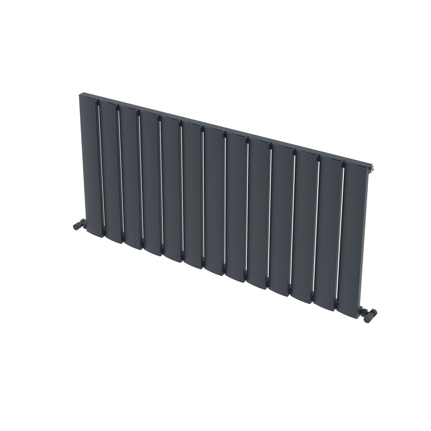 Carisa Step Radiateur en Aluminium Vertical Design Moderne Anthracite