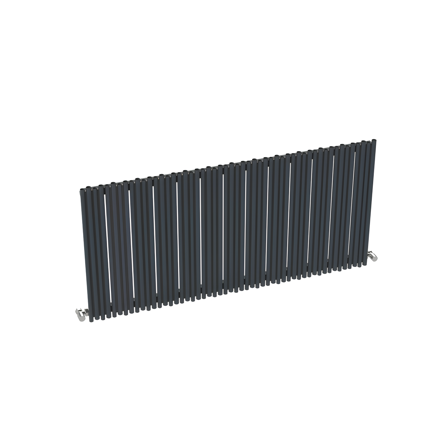 Carisa Pipette Radiateur en Aluminium Horizontal Design Moderne Anthracite