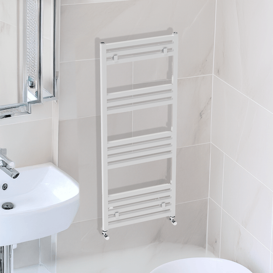 Carisa Fame Sèche-Serviettes en Aluminium Design Moderne Blanc