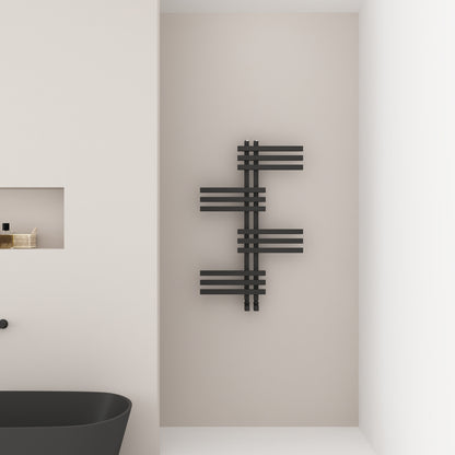Carisa Unico Sèche-Serviettes en Aluminium Design Moderne