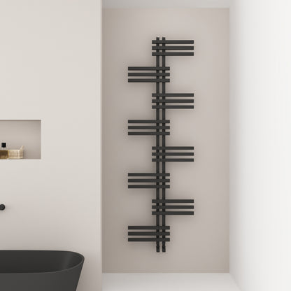Carisa Unico Sèche-Serviettes en Aluminium Design Moderne