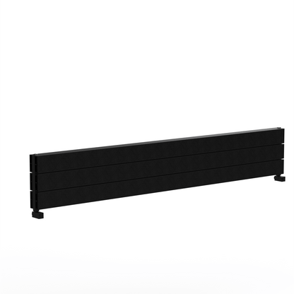 Carisa Nemo Double Xl Radiateur en Aluminium Horizontal Design Moderne Noir