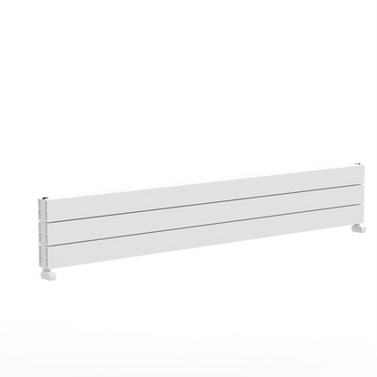 Carisa Nemo Double Xl Radiateur en Aluminium Horizontal Design Moderne Blanc