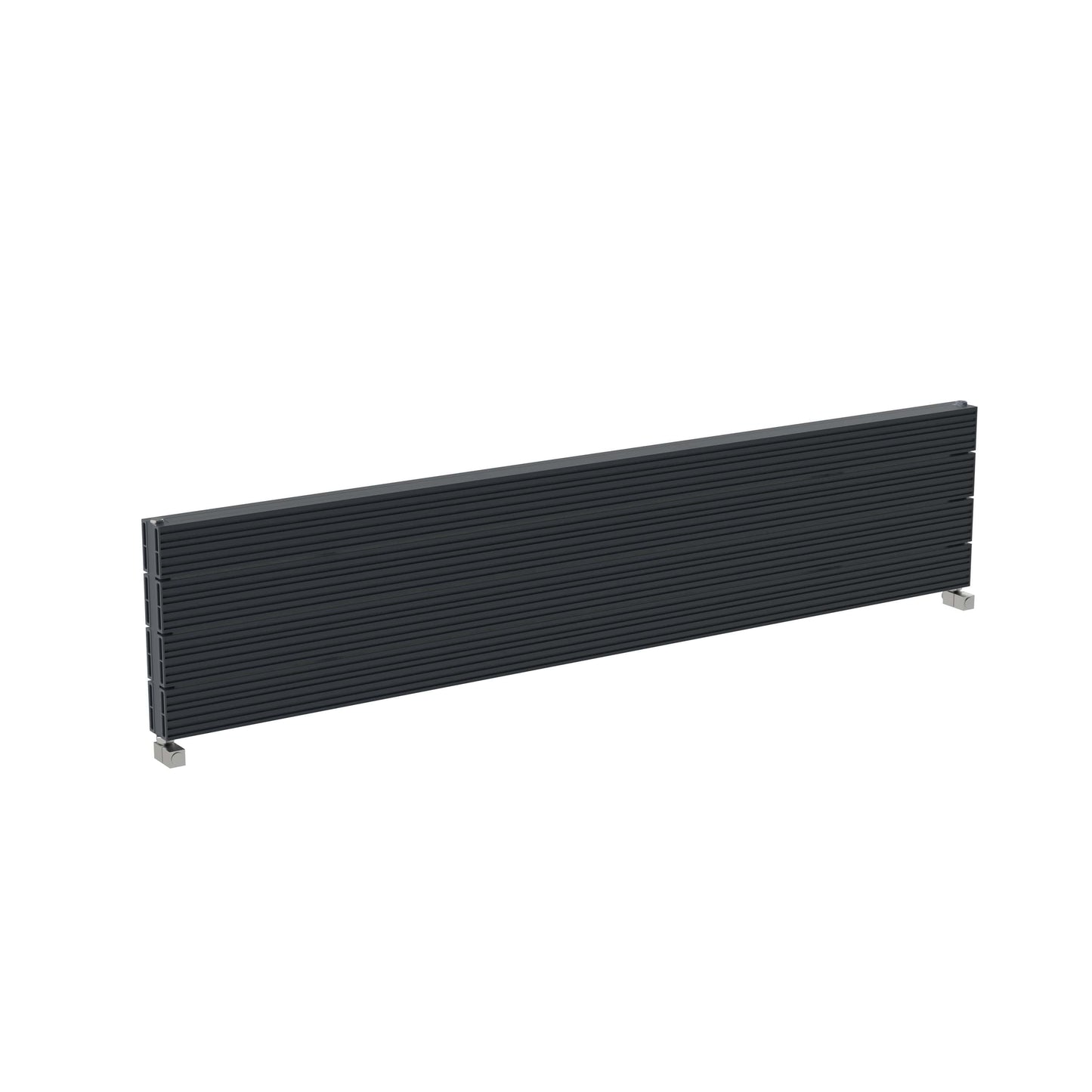 Carisa Monza Double Xl Radiateur en Aluminium Horizontal Design Moderne Anthracite