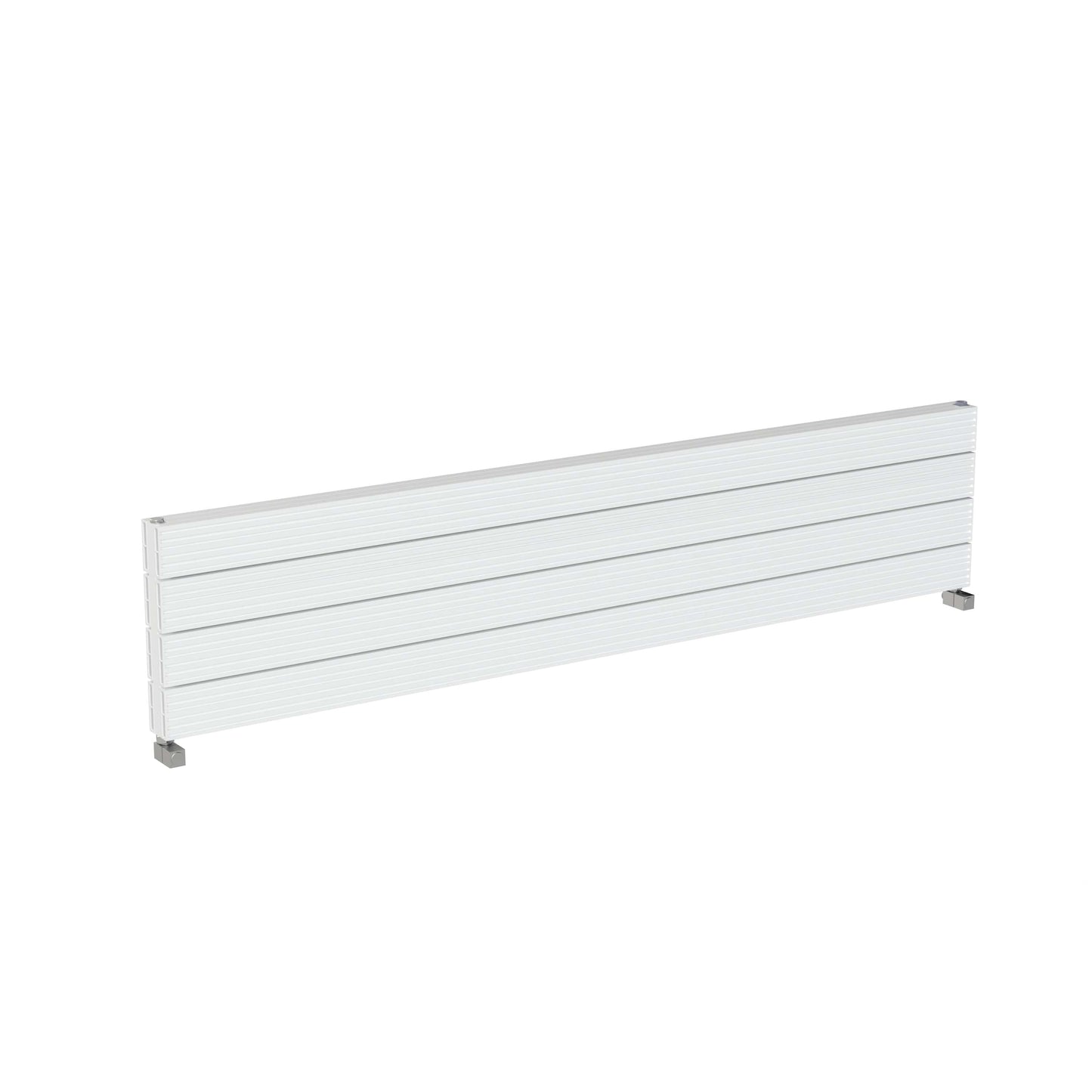 Carisa Monza Double Xl Radiateur en Aluminium Horizontal Design Moderne Blanc