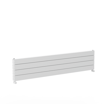 Carisa Nemo Double Xl Radiateur en Aluminium Horizontal Design Moderne Blanc